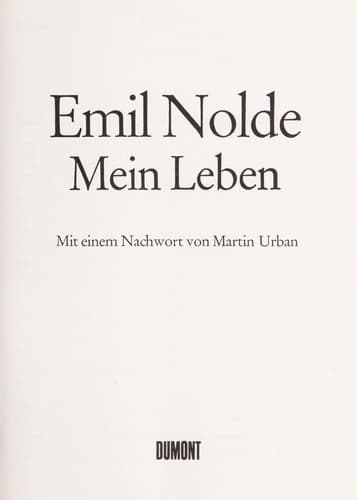 Tapa de Mein Leben