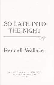 Tapa de So late into the night