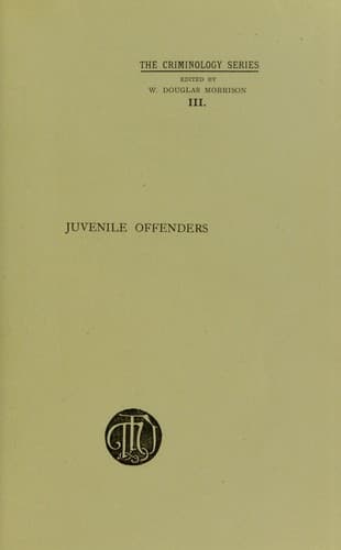 Tapa de Juvenile offenders