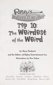 Tapa de Ripley's believe it or not!