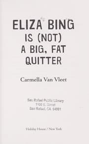 Tapa de Eliza Bing is (not) a big, fat quitter