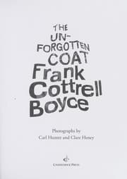 Tapa de The unforgotten coat