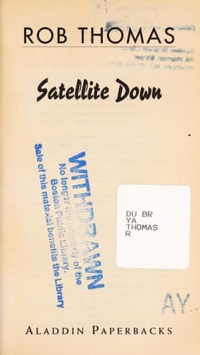 Tapa de Satellite down
