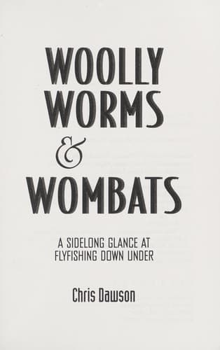 Tapa de Woolly worms & wombats