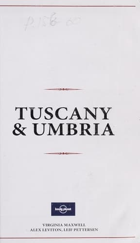 Tapa de Tuscany & Umbria