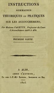 Tapa de Instructions sommaires th©♭orique et pratiques sur les accouchemens