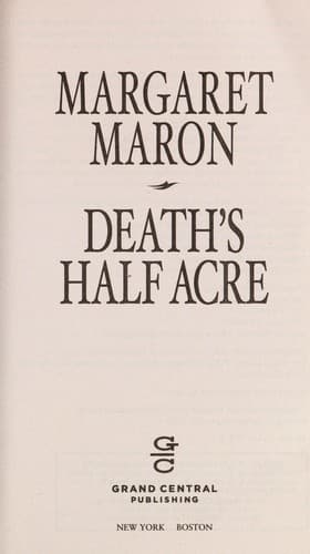 Tapa de Death's half acre