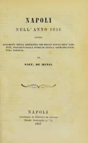 Tapa de Napoli nell'anno 1656