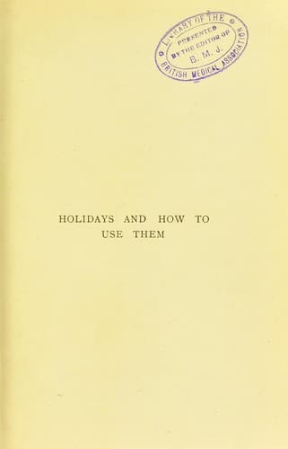 Tapa de Holidays and how to use them