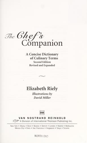 Tapa de The chef's companion