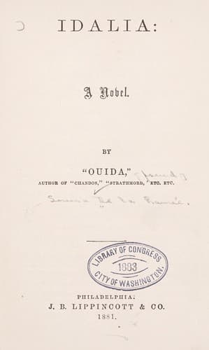 Tapa de Idalia