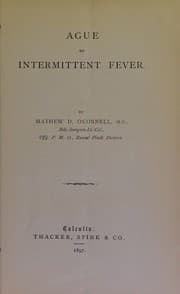 Tapa de Ague or intermittent fever