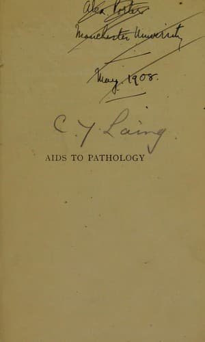 Tapa de Aids to pathology