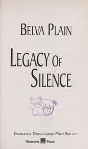 Tapa de Legacy of silence