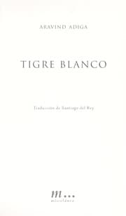Tapa de Tigre blanco