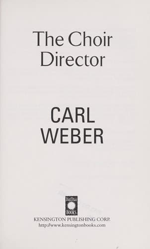 Tapa de The choir director