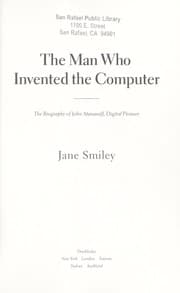Tapa de The man who invented the computer