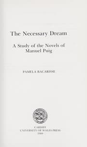 Tapa de The necessary dream