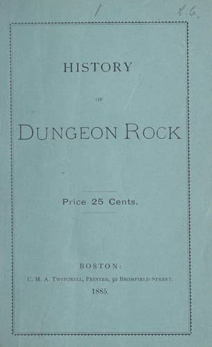 Tapa de Dungeon rock