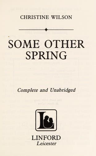 Tapa de Some Other Spring