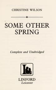 Tapa de Some Other Spring