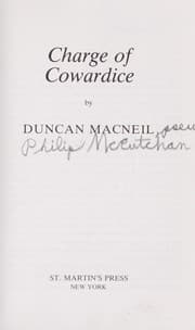 Tapa de Charge of cowardice