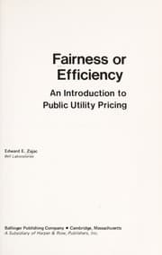 Tapa de Fairness or efficiency