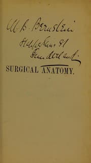 Tapa de The student's hand-book of surgical anatomy