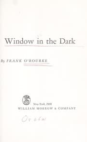 Tapa de Window in the dark