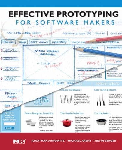 Tapa de Effective Prototyping for Software Makers (Interactive Technologies)