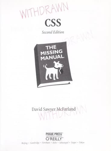 Tapa de CSS