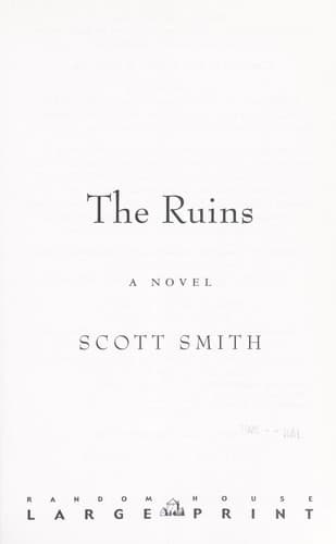 Tapa de The ruins