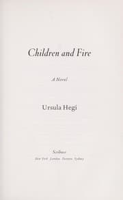 Tapa de Children and fire