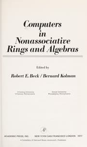 Tapa de Computers in nonassociative rings and algebras