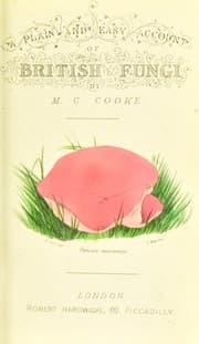 Tapa de A plain and easy account of the British fungi