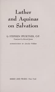 Tapa de Luther and Aquinas on salvation