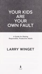 Tapa de Your kids are your own fault