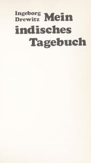 Tapa de Mein indisches Tagebuch