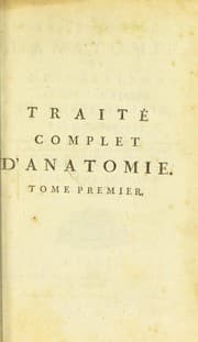 Tapa de Trait©♭ complet d'anatomie, ou description de toutes les paties [sic] du corps humain