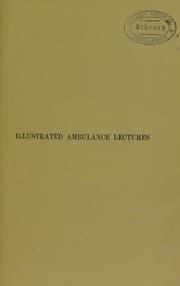 Tapa de Illustrated ambulance lectures