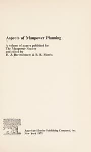 Tapa de Aspects of manpower planning