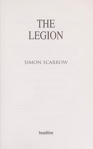 Tapa de The Legion
