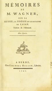 Tapa de M©♭moires ... sur la Russie, la Sib©♭rie, et la royamme de Casan