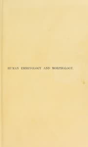 Tapa de Human embryology and morphology