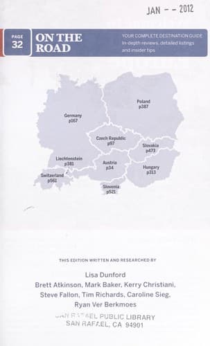 Tapa de Central Europe