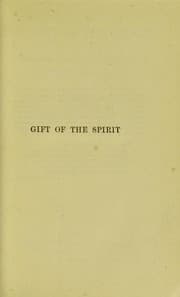 Tapa de The gift of the spirit
