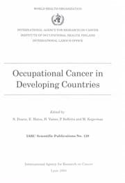 Tapa de Occupational cancer in developing countries