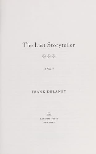 Tapa de The last storyteller