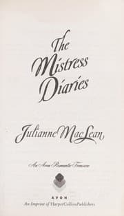 Tapa de The Mistress Diaries