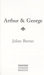 Tapa de Arthur & George
